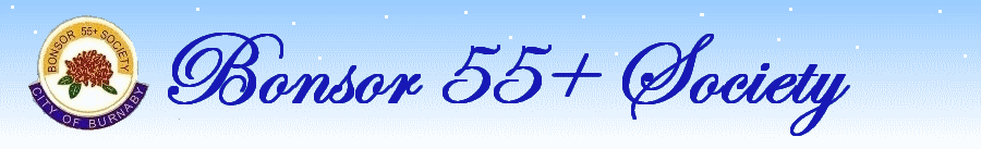 Bonsor 55+ Society