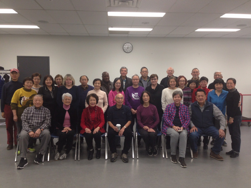 Tai Chi Practice Group Lunch Dec 2019