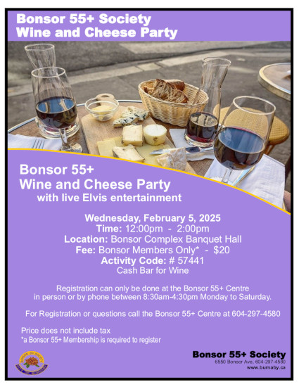 Wine and Cheese Party 20250205